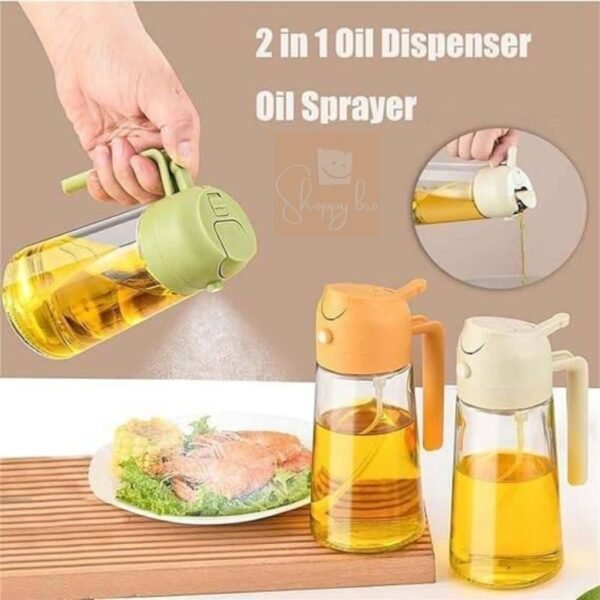 2 in 1 Oil Dispenser & Sprayer